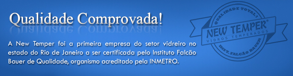Vidro Temperado � na New Temper